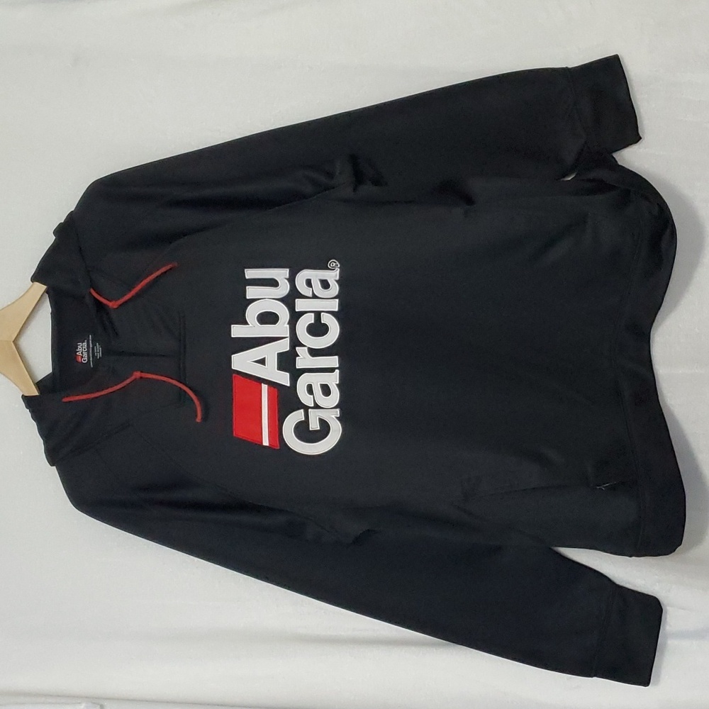 Abu Garcia Black Signature Fishing Brand Apparel Hoody Size XL
